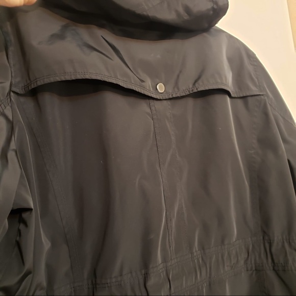🧩All Black Waterproof Silver Full Women's Jacket - Picture 6 of 15